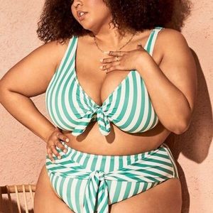 Gabifresh Swim Bikini Stripe size 20 E/F